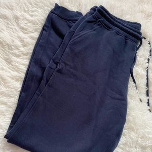 Navy joggers
